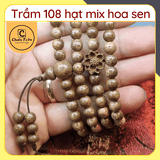 Vòng Tay Trầm Hương 108 hạt Chuẩn Trầm, vòng tay 108 hạt trầm tốc mix nhiều loại