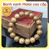 Vòng Tay Trầm Hương Banh xanh Malai tự nhiên cao cấp Chuẩn Trầm - thơm mạnh, bao mùi vĩnh viễn, bảo hành trọn đời