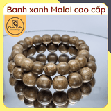 Vòng Tay Trầm Hương Banh xanh Malai tự nhiên cao cấp Chuẩn Trầm - thơm mạnh, bao mùi vĩnh viễn, bảo hành trọn đời