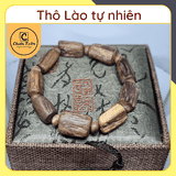 Vòng Tay Trầm Hương dạng thô Lào rừng tự nhiên Chuẩn Trầm