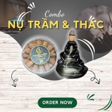 Combo nhang nụ trầm hương nguyên chất - Chuẩn Trầm