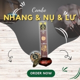 Combo nhang nụ trầm hương nguyên chất - Chuẩn Trầm