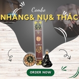 Combo nhang nụ trầm hương nguyên chất - Chuẩn Trầm