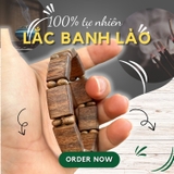 Lắc tay trầm hương banh Lào - Chuẩn Trầm