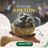 Lư xông trầm cao cấp long quy kim tiền - chuẩn trầm