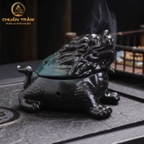 Lư xông trầm cao cấp long quy kim tiền - chuẩn trầm