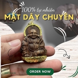 Mặt dây chuyền trầm hương tự nhiên bọc vàng bạc theo yêu cầu - Chuẩn Trầm