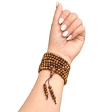 Vòng Tay Trầm Hương 216 hạt 4li tốc kiến vườn