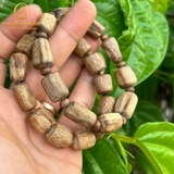 Vòng tay trầm hương banh đỏ kiểu thô - Chuẩn Trầm