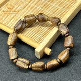 Vòng tay trầm hương cận chìm Indo 9,9g - chuẩn trầm