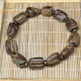 Vòng tay trầm hương cận chìm Indo 9,9g - chuẩn trầm