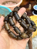 Vòng tay trầm hương công nghệ Indonesia kiểu trúc - Chuẩn Trầm
