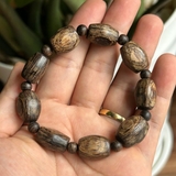 Vòng tay trầm hương sánh chìm kiểu lu - Chuẩn Trầm