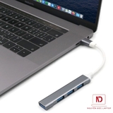 Hub Orico chính hãng/ Cổng chuyển đổi HUB USB Type C to USB ra 4 cổng USB cho Laptop, Macbook - HUB USB Type C 4 in 1