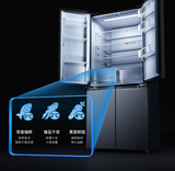 Tủ lạnh 4 cánh Xiaomi Mijia 513L & 513L Pro – Có ngăn đông mềm, làm lạnh kép