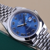 126300 Mặt Xanh Cọc Số La Mã Dây Đeo Jubilee