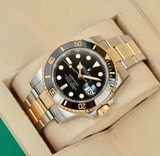Rolex 116613 LN Subdate 40mm  mặt đen  full lướt 2017