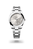 126300 Mặt Silver Cọc Số Index Dây Đeo Oyster New 2023