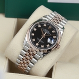Datejust 126231 Black diamonds jubilee Fullbox 2020