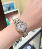 Lady Datejust 179171 Thiên Thạch Niềng Kim Lên