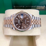 Đồng Hồ Rolex Datejust 126231 36mm Mặt Số Chocolate Cọc Index Jubilee