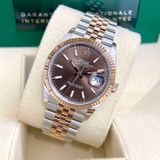 Đồng Hồ Rolex Datejust 126231 36mm Mặt Số Chocolate Cọc Index Jubilee