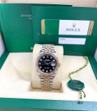 Đồng Hồ Rolex Datejust 126231 36mm Mặt số Đen Cọc Kim Jubilee