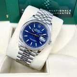 Đồng Hồ Rolex Datejust 126200 36mm Mặt Số Hoạ Tiết Xếp Gạch Xanh