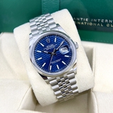 Đồng Hồ Rolex Datejust 126200 36mm Mặt Số Hoạ Tiết Xếp Gạch Xanh