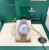 Đồng Hổ Rolex Datejust 126231 36mm Mặt Số Khảm Trai Cọc Kim Jubilee