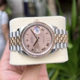 Rolex Datejust 126231 Mặt Số Hồng Cọc Số La Mã Nạm Kim VI -IX Jubilee Full Box 2021