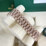 Day-date 40mm 228345 Rbr Choco kim Baguette Full box 2019