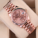 278275 Pink Diamond size 31mm vỏ vàng hồng 18k nguyên khối lướt 2023