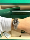 279174 xám cọc kim cương dây jubilee size 28mm  full lướt 2021