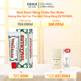 Kem Đánh Răng Chăm Sóc Nướu Hương Bạc Hà Cực The Mát Trắng Răng EUTHYMOL
