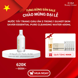 Nước Tẩy Trang Su:m37 Skin Saver Essential Pure Cleansing Water 400ml
