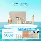 Bộ dưỡng trẻ hóa tinh chất vàng OHUI The First Ampoule Advanced Special Set