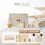 Bộ dưỡng trẻ hóa tinh chất vàng OHUI The First Ampoule Advanced Special Set