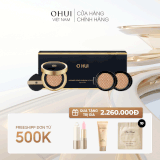 Bộ phấn Nước Ohui Ultimate Cover Cushion Satin 3pcs