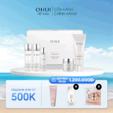 Bộ sản phẩm dưỡng trắng da Ohui Extreme White Miniature Kit 5 sản phẩm