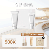 Bộ sữa rửa mặt dưỡng trắng da OHUI Extreme Bright Cleansing Foam