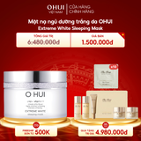 Mặt nạ ngủ dưỡng trắng da OHUI Extreme White Sleeping Mask
