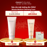 Sữa rửa mặt dưỡng ẩm OHUI Miracle Moisture Cleansing Foam