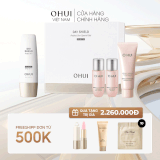Set Kem Chống Nắng Ohui Day Shield Perfect Sun Black