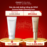 Sữa rửa mặt dưỡng trắng da OHUI Extreme Bright Cleansing Foam