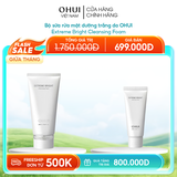 Sữa rửa mặt dưỡng trắng da OHUI Extreme Bright Cleansing Foam