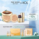 Cushion Trang Điểm Dưỡng Trắng Whoo Cheongidan Essence SPF50+/PA+++