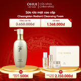 Sữa rửa mặt cao cấp Cheongidan Radiant Cleansing Foam