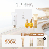 Bộ Kem Chống Nắng Whoo Gongjinhyang Fresh Sun Cream SPF50+/PA++++