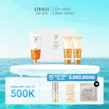 Bộ Kem chống nắng dưỡng ẩm The history of Whoo Gongjinhyang Essential UV Protective Sun Cream SPF50+, PA++++ 60ml